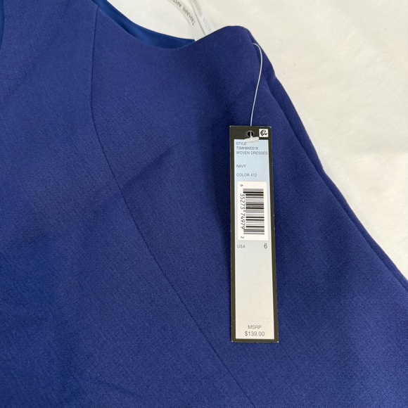 NWT Tahari Arthur S.Levine sleeveless Midi dress- 6 - Picture 10 of 15